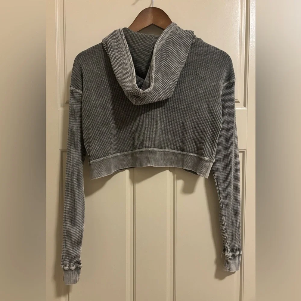 Wild Fable Hoodie Crop Long Sleeve Shirt - Picture 6 of 10